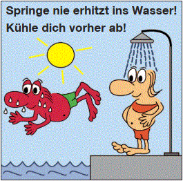 Baderegeln BRK Starnberg