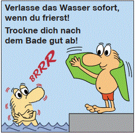 Baderegeln BRK Starnberg