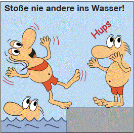 Baderegeln BRK Starnberg