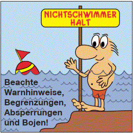 Baderegeln BRK Starnberg