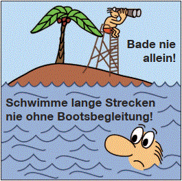 Baderegeln BRK Starnberg