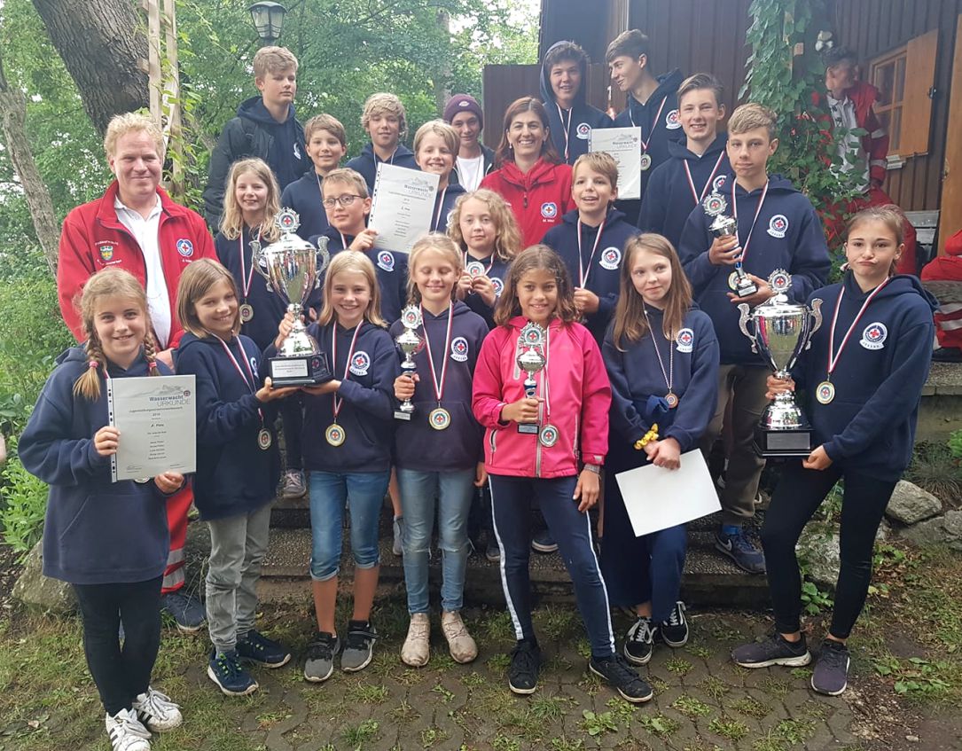 Tolle Ergebnisse der Wasserwacht Buch beim Jugendschwimmwettbewerb 2019